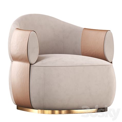 Trussardi Casa Larzia Armchair Arm Chair D Model