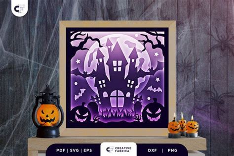 Halloween 3d Svg Cut Files For Paper Crafts Creative Fabrica