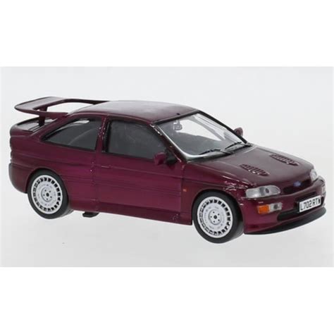 Miniatures montées Ford Escort RS Cosworth Lilas métallisé 1994 1 43