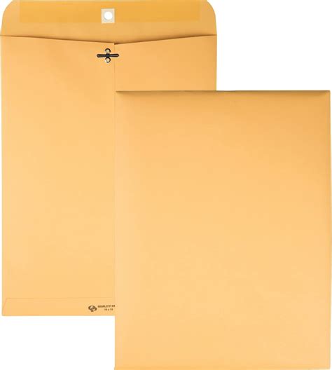 Amazon Quality Park X Clasp Envelopes Heavy Lb Brown