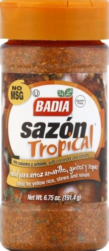 Badia Sazon Tropical With Annato Oz Marianos