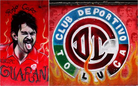 Toluca FC Los Muralistas De Los Diablos Rojos Grupo Milenio