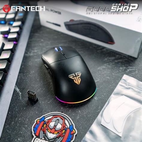 Jual Fantech Helios Xd Wireless Mouse Gaming Rgb Dual Mode Shopee