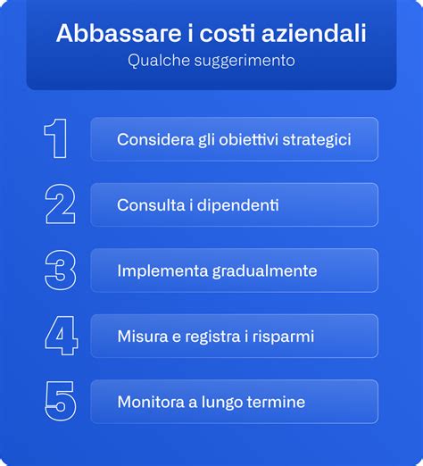 Costi Aziendali Quali Sono E Come Ridurli Agicap