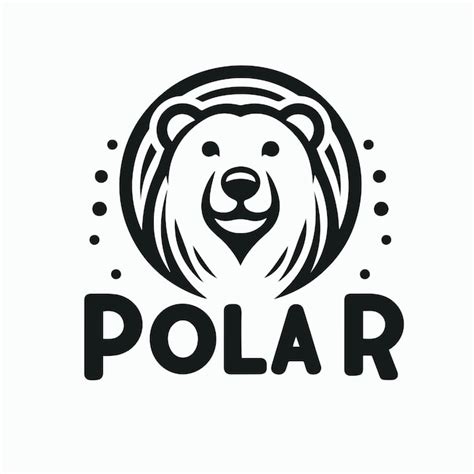 Premium Vector | Polar bear logo vector