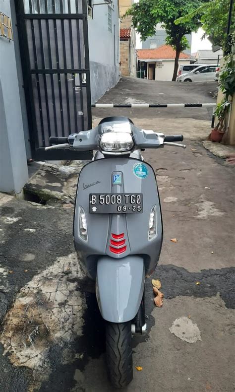 Vespa Sprint S Iget Abs Tahun Warna Favorite Rare Grey Avio