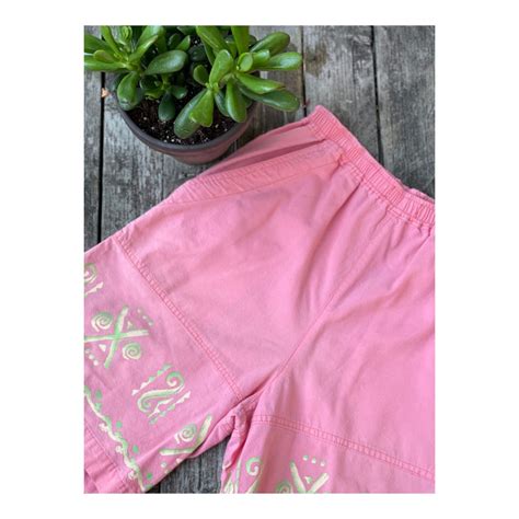 Vintage 80s 90s High Waist Shorts Bubblegum Pink Handpainted Etsy