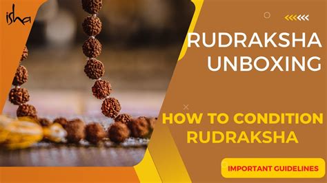 Rudraksha Unboxing How To Use Rudraksha Diksha Kit Isha Life YouTube