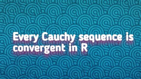 Every Cauchy Sequence Is Convergent In Real Number By Using Bolzano