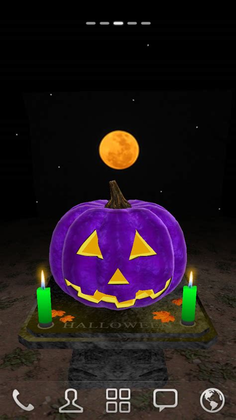 Amazon.com: 3D Halloween Pumpkin Live Wallpaper: Appstore for Android