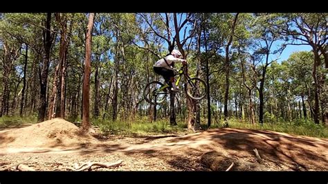 Hit The Turps Mills Creek Clearing All The A Line Jumps Mtb