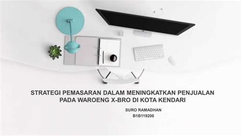 Strategi Pemasaran Ppt