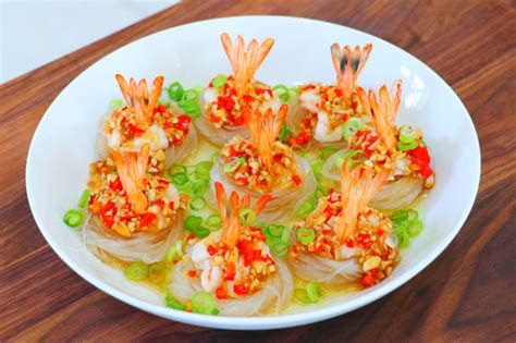 Cici Li Steamed Shrimp With Glass Noodles