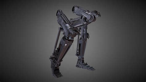 Robot Legs Done 3d Model By 3dhaupt Dennish2010 [b876d0d] Sketchfab