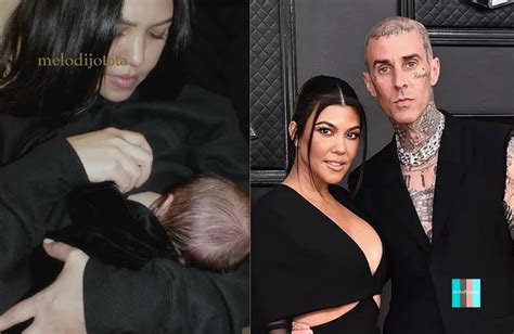 Kourtney Kardashian Y Travis Barker Comparten Fotos De Su Hijo Rocky