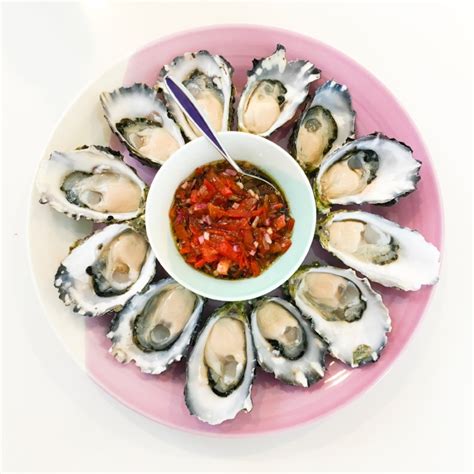 Oysters With Tomato Balsamic Dressing — Healthy Happy Wonderful®