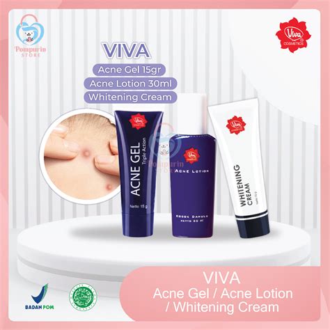 Jual Viva Acne Gel Gr Acne Lotion Ml Obat Treatment Jerawat