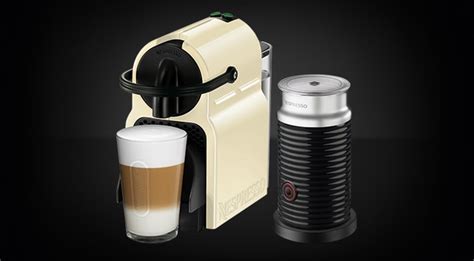 Inissia Vanilla Cream Bundle Coffee Machine Nespresso USA