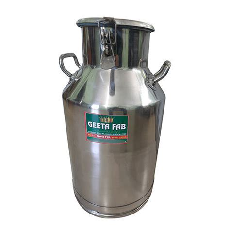 Stainless Steel 304 Milk Can With Locking 40 Ltr At 3890 00 INR In