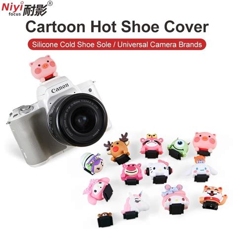 Phim hoạt hình phổ thông Hot Shoe Cover 3D Máy ảnh bảo vệ giày nóng sáng tạo Shopee Việt Nam
