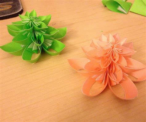 Origami Flower Kusudama Step By Step