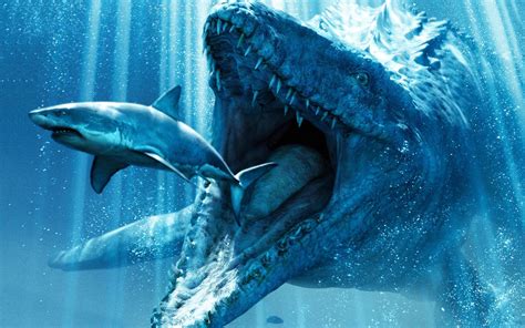 🔥 Download Jurassic World Wallpaper Image By Patrickvaldez Mosasaurus Wallpaper Mosasaurus