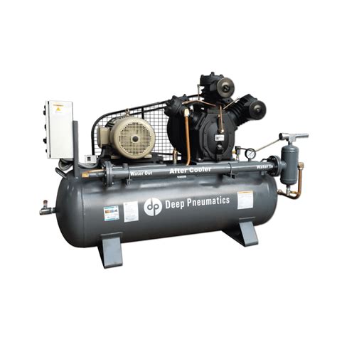 High Pressure Lubricated Reciprocating Air Compressors Deep Pneumatics