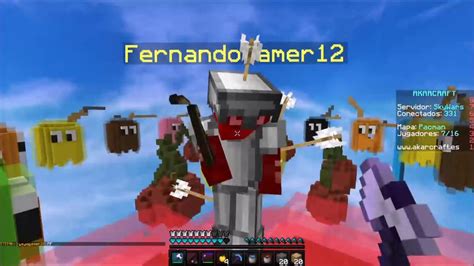 HE VUELTO SkyWars AkarCraft YouTube