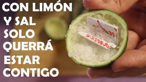 QUE VUELVA PIDIENDO PERDÓN Hechizo PODEROSO y EFECTIVO con LIMON y