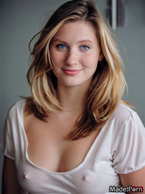 Porn Image Of Smile Navy Bobcut Natural Tits Fairer Skin Portrait Created By AI