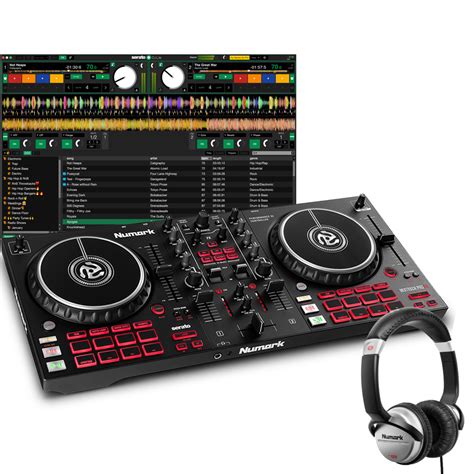 Numark Mixtrack Pro Fx Serato Dj Lite Numark Hf Headphones The