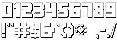 12 Minecraft Block Font Images - Minecraft Letters Font, Minecraft ...