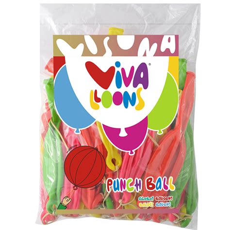 Art Bolsa Globos Fl Colores Fluorescentes Vivalloons