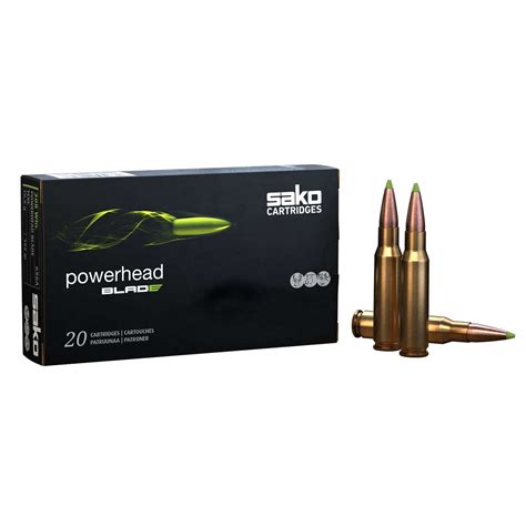 Sako Powerhead Blade Lead Free 223 Rem 55GR 20Rds The Gun Dealer