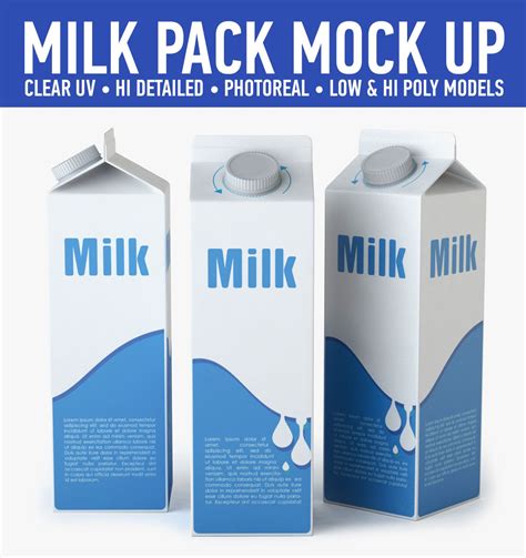 Milk 3d Models Download Free3d