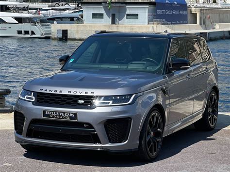 Land Rover Range Rover Sport 5 0 V8 SUPERCHARGED SVR 575 CV MONACO