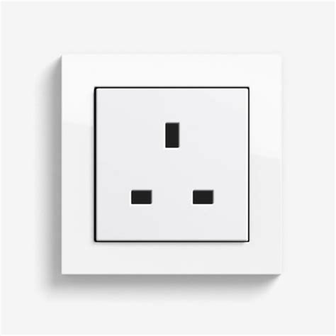 Power Socket Bs 1363 2 Gira Double Recessed Thermoplastic