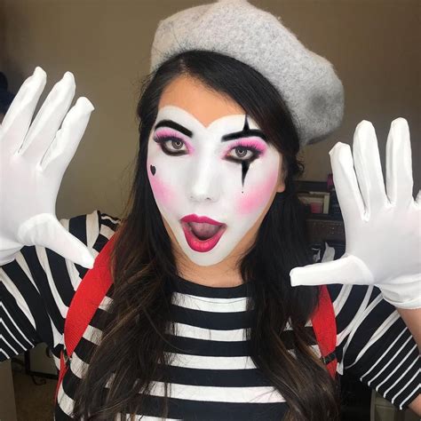 Female Mime Makeup