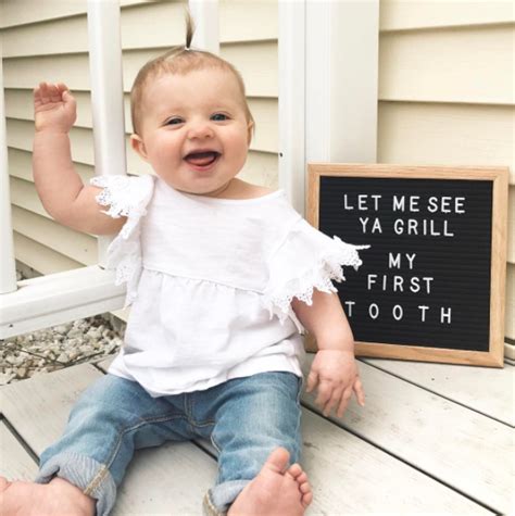 80 My Baby First Tooth Quotes | Motivational Quotes