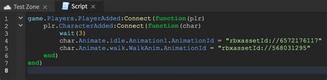 Animation Script - Scripting Support - Developer Forum | Roblox
