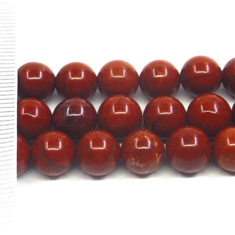 Mm Red Jasper Ilona Biggins Beads Pearls