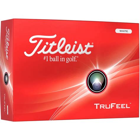 Titleist TruFeel Logo Overrun Golf Balls - Golfballs.com