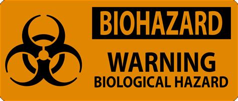 Biohazard Sign Biohazard Caution Biological Hazard 26309634 Vector Art