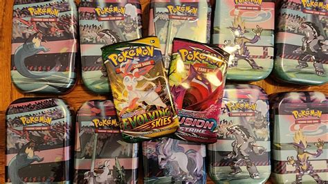 More C Galar Power Mini Tins Evolving Skies And Fusion Strike