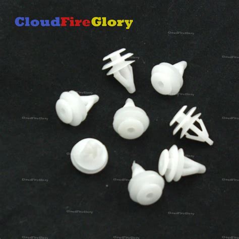 For Honda For Acura Door Trim Panel Clips Nylon Retainer Fastener