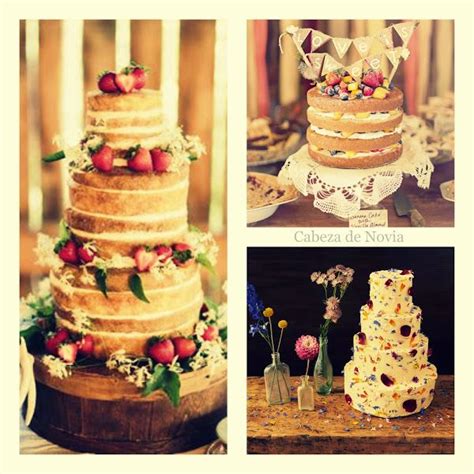 Naked Cakes O Tortas Desnudas Tendencia Irresistible En Bodas 2015