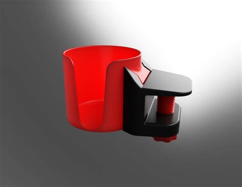 Free 3d File Clamp On Desk Cup Holder Modular Design 🗜️・3d Printable Model To Download・cults