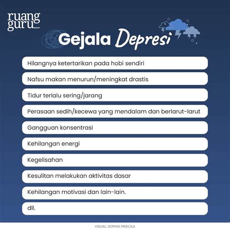 Apa Itu Depresi Kenali Gejala Penyebab Cara Mengatasinya