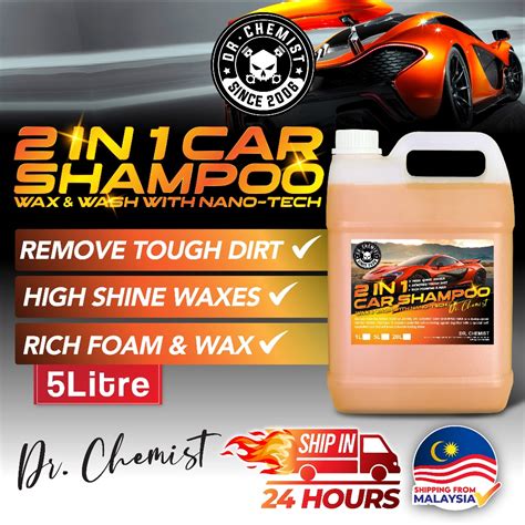 Ultimate Nano Wash Car Wash Shampoo Nano Wash Wax 2 In 1 5KG High