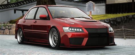 Mitsubishi Lancer Evolution IX Hachi Hachiraito GTA V